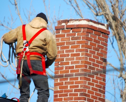 Chimneys in Apex